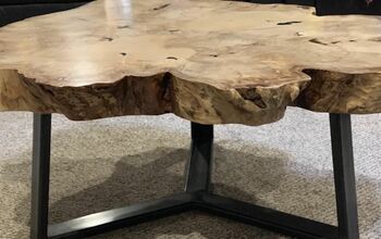 DIY Maple and Metal Table