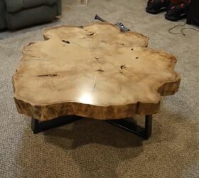 diy maple and metal table, DIY Maple Table