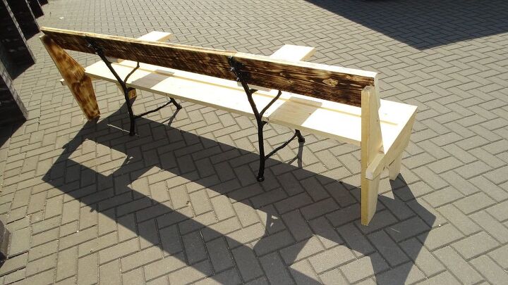 diy wooden bench at my litle patisserie amsterdam