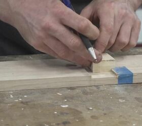 how to make a steam bent chair, Build Spacer Pieces for Slats