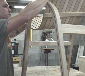 how to make a steam bent chair, Remove Assembly from Chair