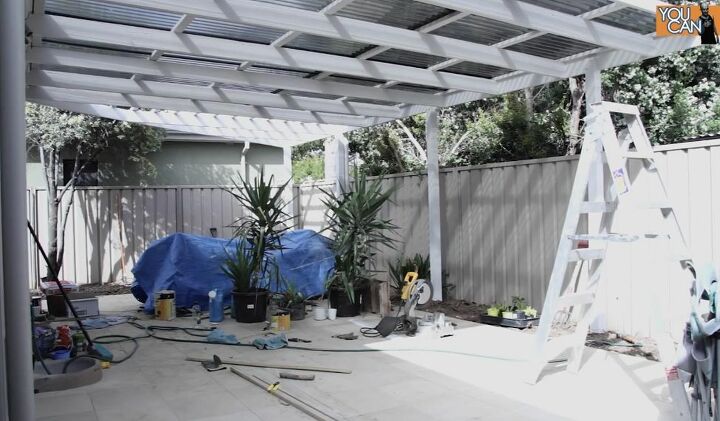 diy wood privacy screen, Gather Materials