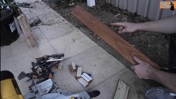 diy wood privacy screen, Attach Vertical Slats to the Back of Screen