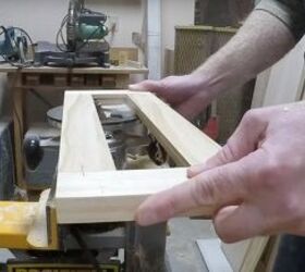how to build your own simple shaker style cabinet doors, Router the Edges