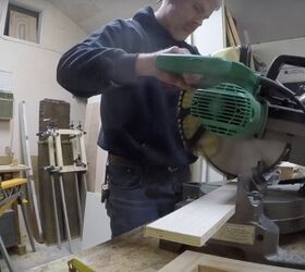 how to build your own simple shaker style cabinet doors, Cut Wood for Center