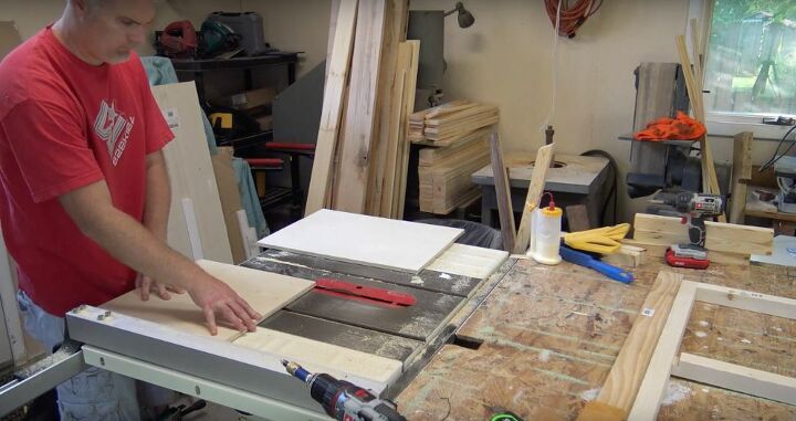 how to build a fun led lighted headboard for your teen, Cut Back Panels
