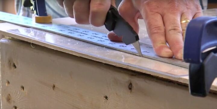 how to build a fun led lighted headboard for your teen, Cut Acrylic