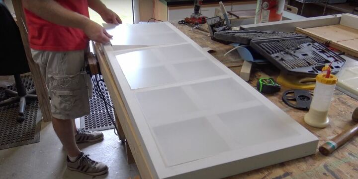 how to build a fun led lighted headboard for your teen, Add Acrylic