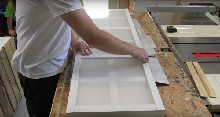 how to build a fun led lighted headboard for your teen, Secure Acrylic