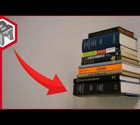 DIY Invisible Bookshelf