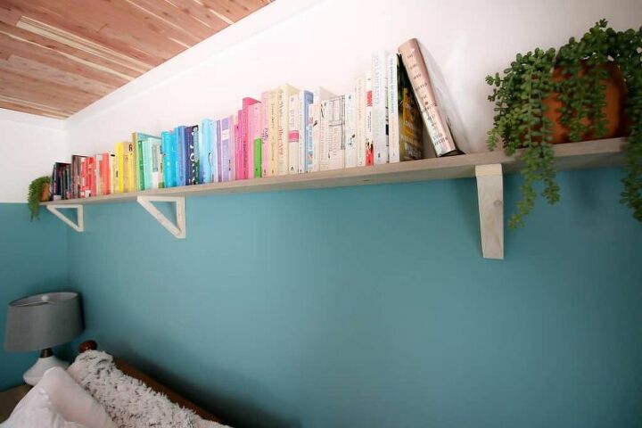 how to make wooden shelf brackets