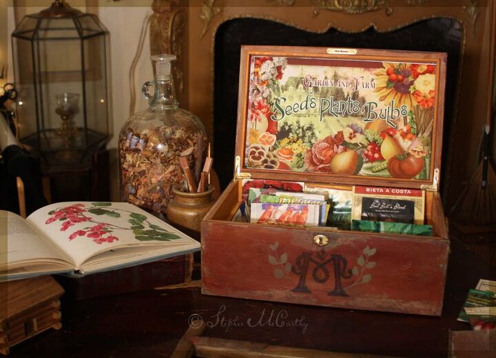 faa uma caixa de sementes vitoriana com pintura e grficos gratuitos