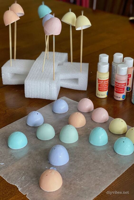 how to make speckled easter eggs