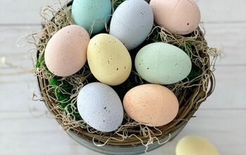 Cómo hacer huevos de Pascua moteados