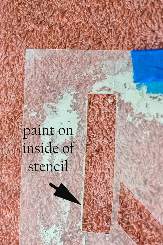 my tips on how to stencil a wall