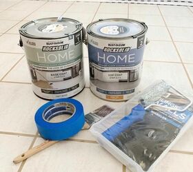 painting my floors with rustoleum