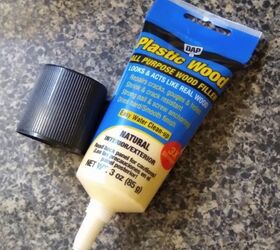 How to Use DAP Plastic Wood Filler - Demo and Step by Step #diy