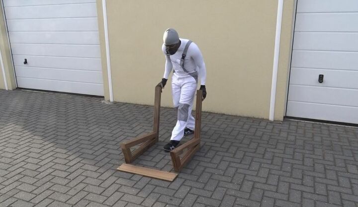 fence to furniture flip diy chairs, Assemble Chair