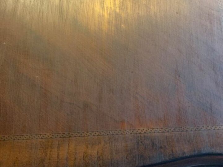 q gel stain turned cloudy why