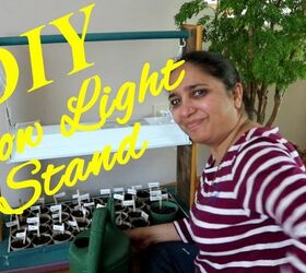 diy grow light stand with adjustable height