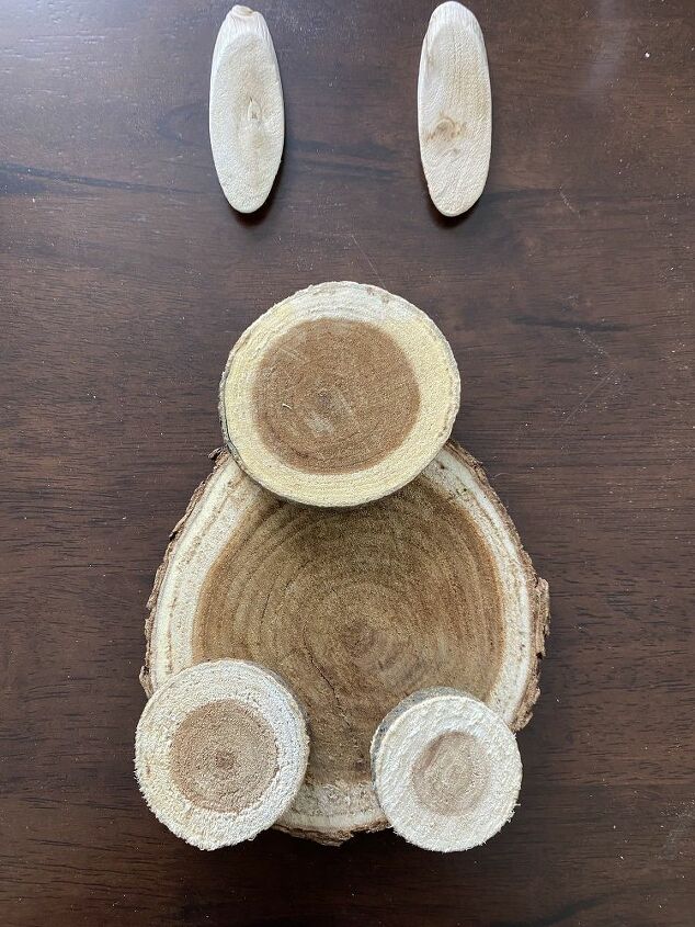 conejito de madera diy