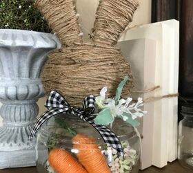 My Dollar Tree Bunny Cloche