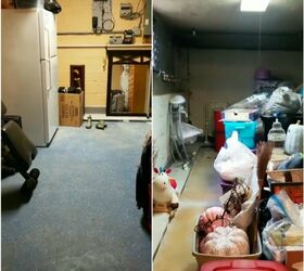 how i changed the dungeon like basement into storage and home gym