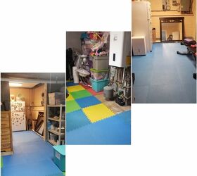 How I Changed the Dungeon Like Basement Into Storage and Home Gym