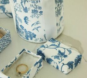 how to decoupage gift boxes