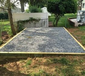 how to build a gravel patio diy 9 steps