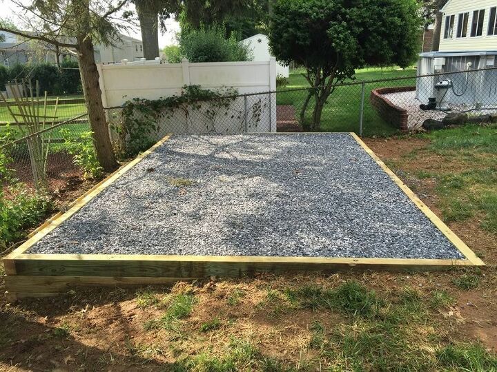 how to build a gravel patio diy 9 steps