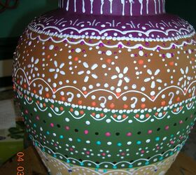 decorated lamps