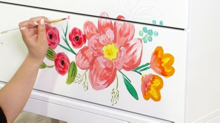 transforme sua casa tcnicas de pintura floral diy