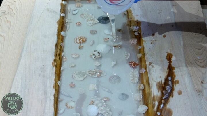 cmo poner conchas marinas en resina