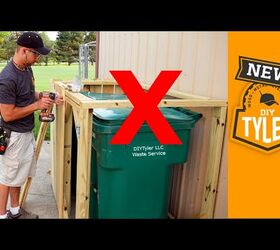 Hide Your Ugly Trash Bins With This Quick and Easy Build