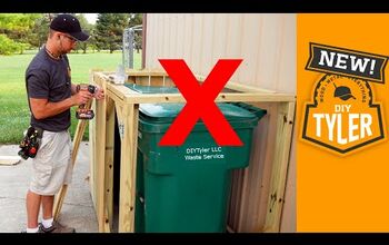 Hide Your Ugly Trash Bins With This Quick and Easy Build