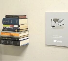 How To Make A Diy Invisible Bookshelf Hometalk