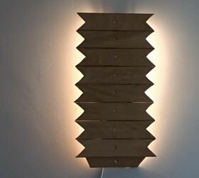 DIY Lamp From Wooden Bed Slats