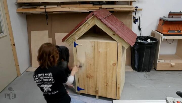 Parcel Box Ideas How to Make a DIY Package Drop Box | Hometalk