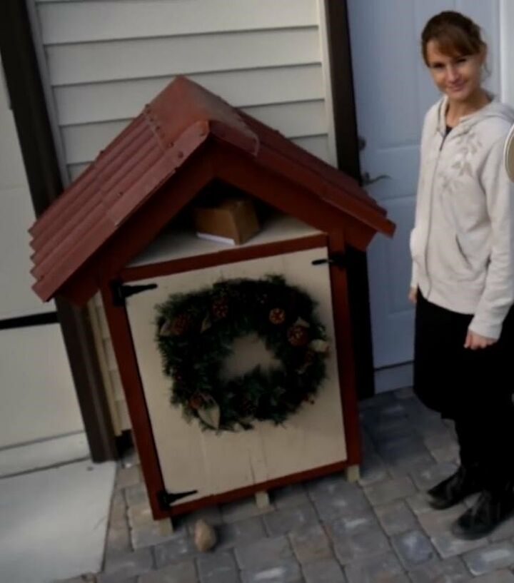 How to Make a DIY Package Drop Box | Hometalk