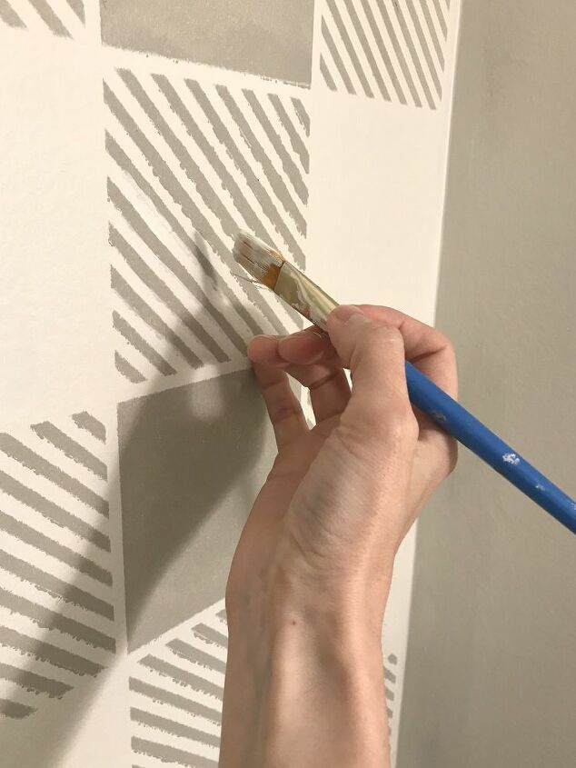 guia simples para estampar uma parede sem sangramento