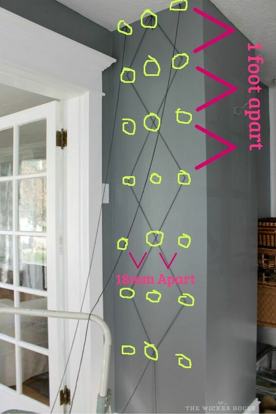 Arte de hilo en la pared | Hometalk