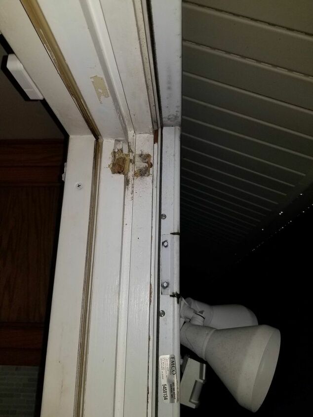 how do i fix this storm door hinge