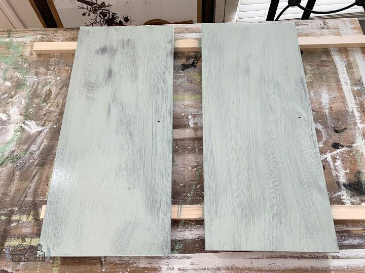 accent cabinet makeover, After One Coat of Paint