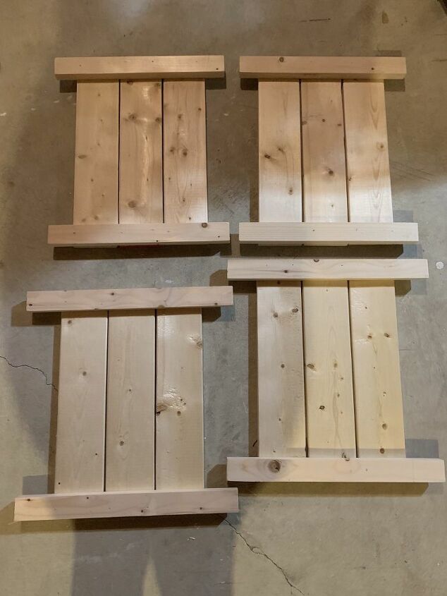 wood porch pot planter box