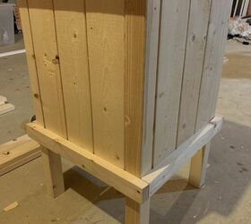 wood porch pot planter box