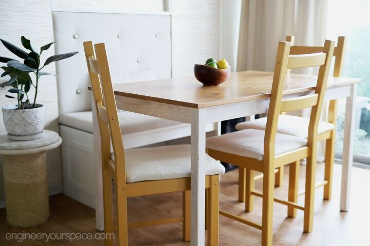Diy Ikea Dining Chair Makeover, Ikea Fabric Covered Dining Chairs