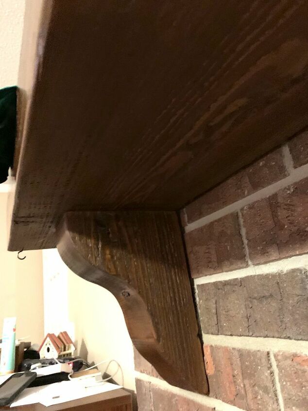 how do i remove the mantle of a fireplace