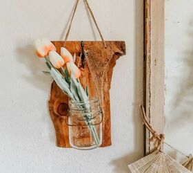 how to make a vintage hanging planter