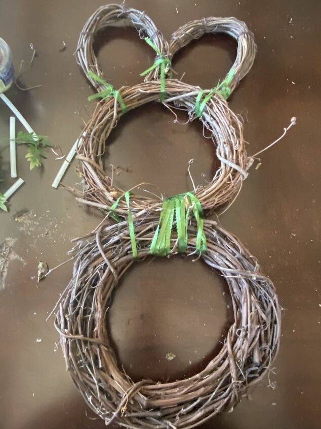 easter bunny wreath